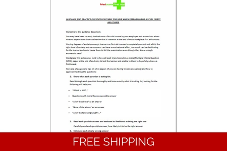 Revision Aid for Food Safety L3